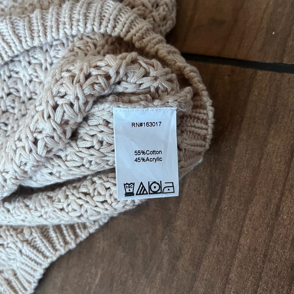 Princess Polly Knitted Beachy Beige Sweater Xs/s - Picture 3 of 3